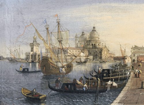 Coppia di magnifiche vedute di Venezia